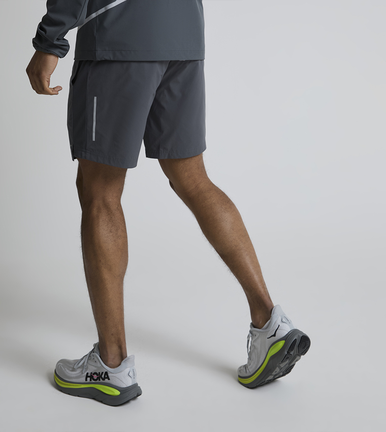 RUSH 2.0 Solid Drawstring Running Shorts