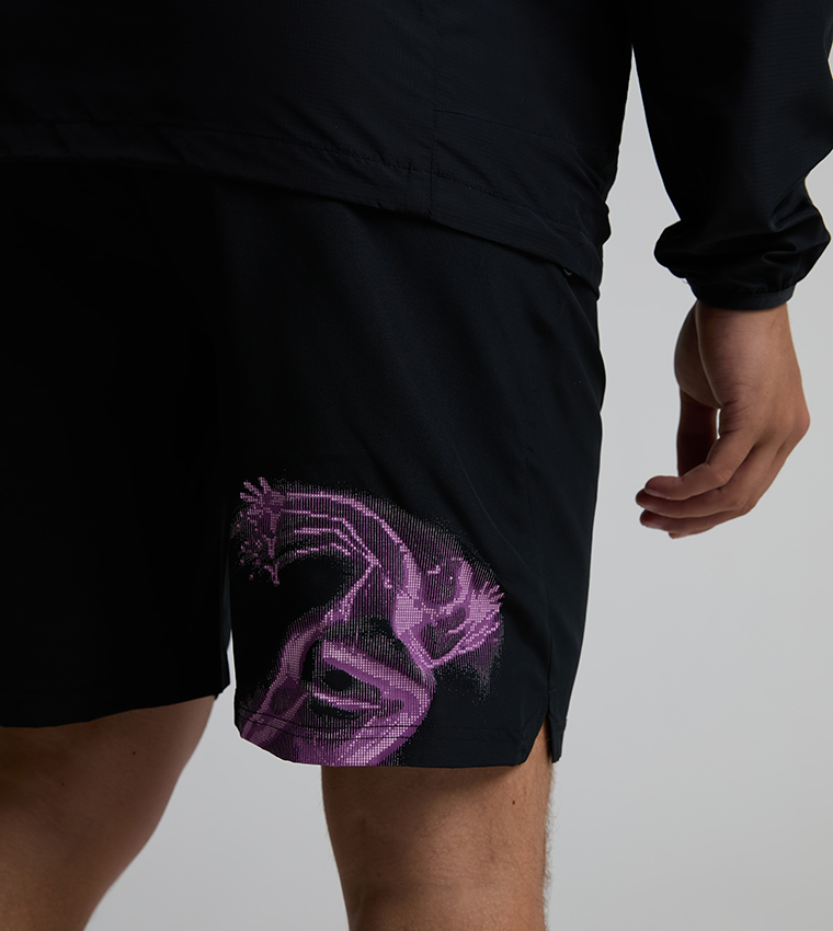 ELEVATE Solid Woven Active Shorts