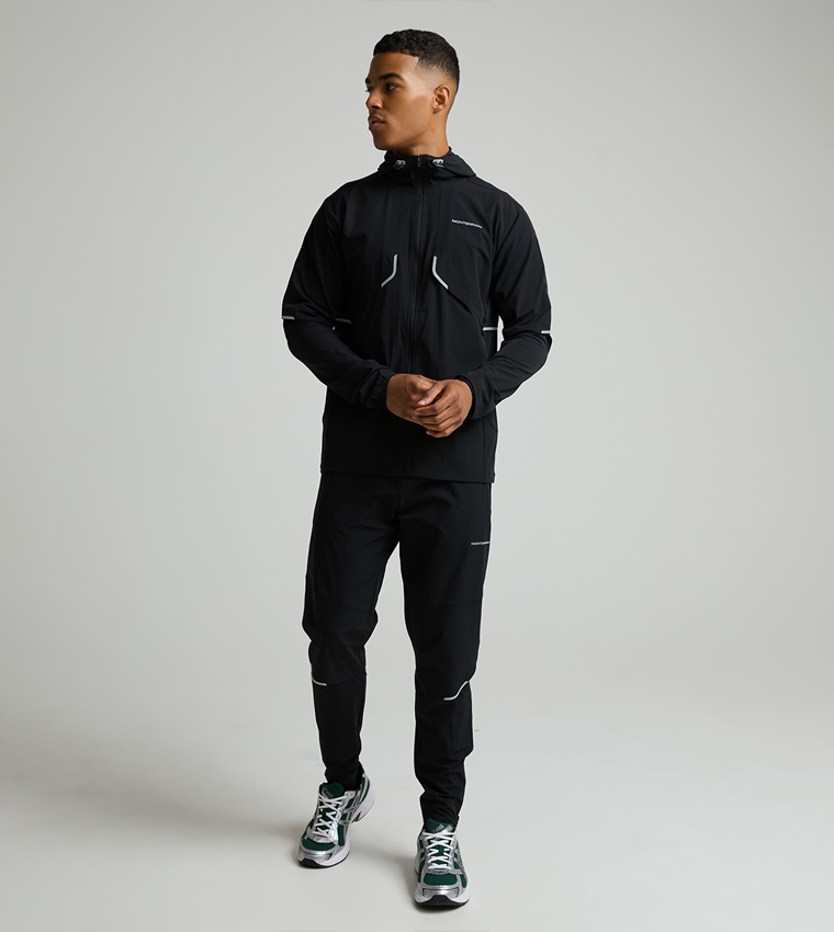 VENT 2.0 Solid Zip Through Hooded Running Jacket