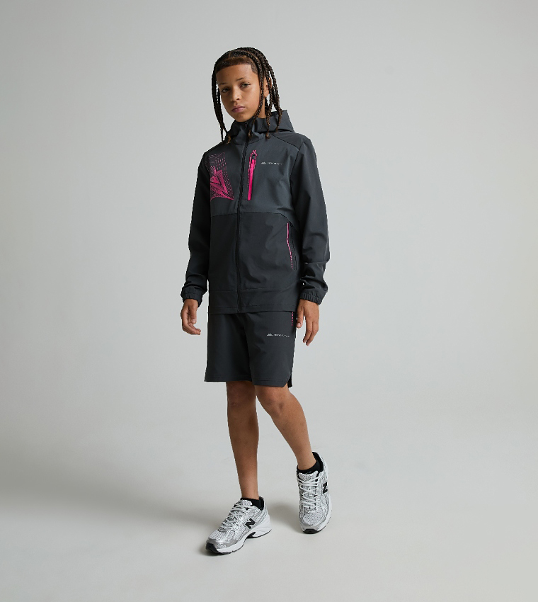 ABYSS Solid Drawstring Running Shorts