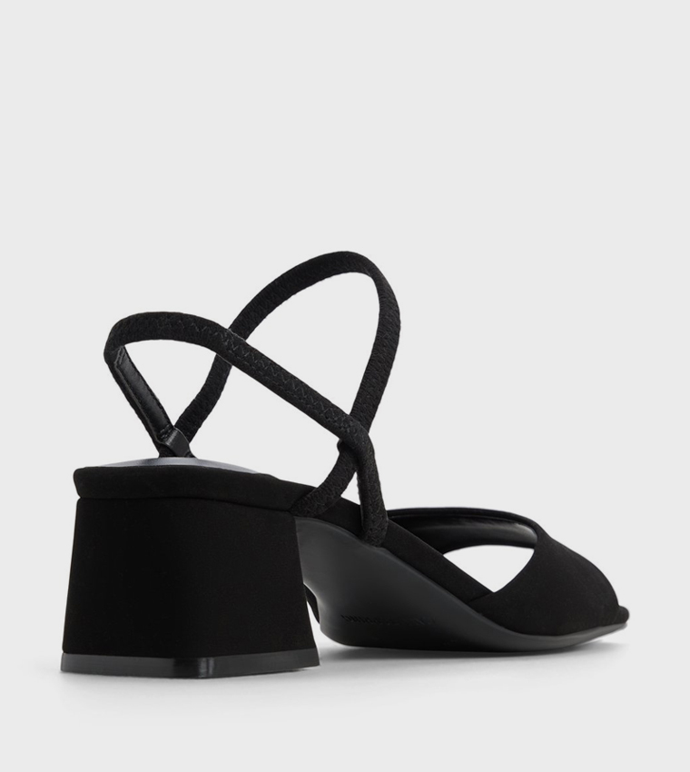 FAIITH Open Toe Block Heel Sandals
