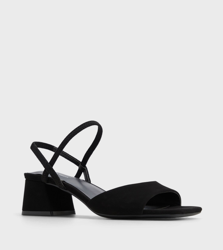 FAIITH Open Toe Block Heel Sandals