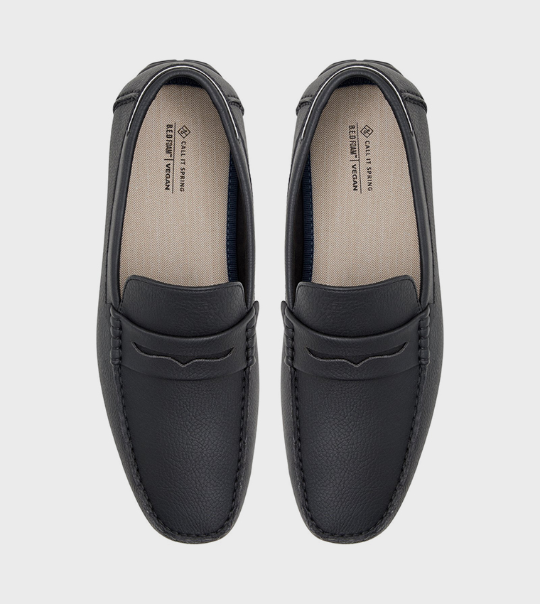 FARINA_H Round Toe Loafers