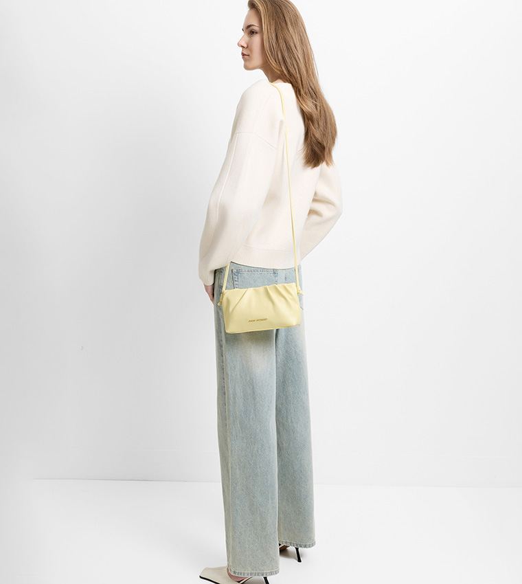 ESME Pleated Crossbody Bag