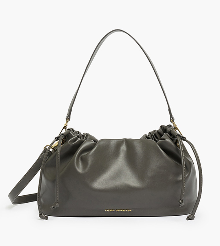 ISABEAU Ruched Shoulder Bag