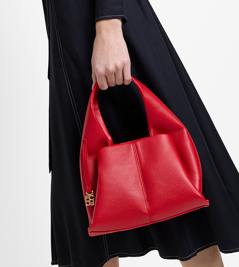 ADELE Textured Handheld Bag