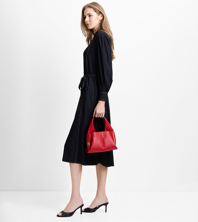 ADELE Textured Handheld Bag