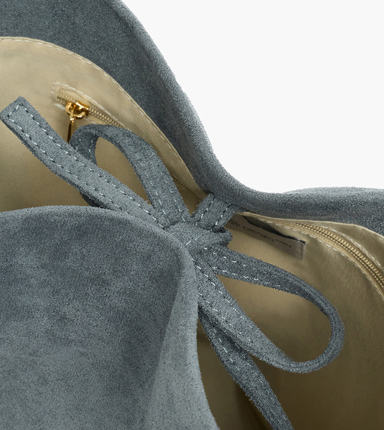 CAMILLE Suede Shoulder Bag