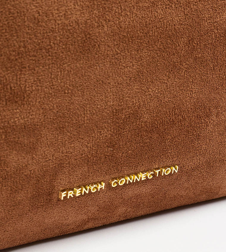 CAMILLE Suede Shoulder Bag