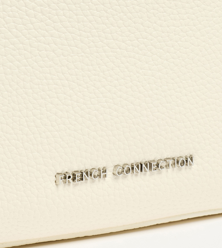 SIENNA Textured Top Handle Bag