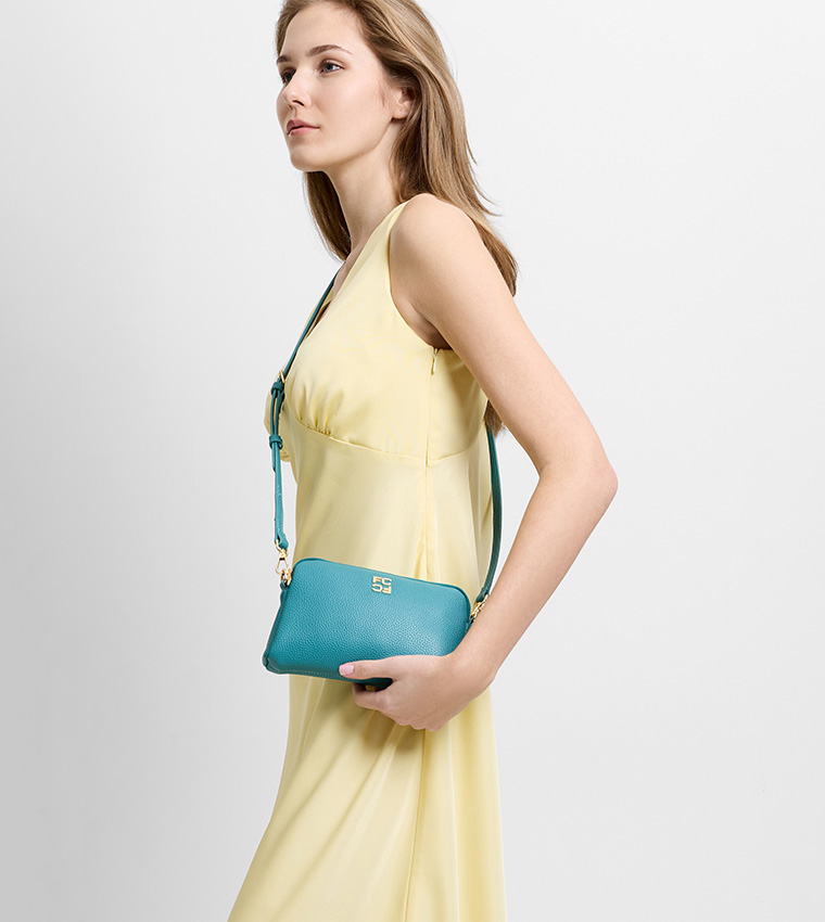 MILA Logo Detail Crossbody Bag