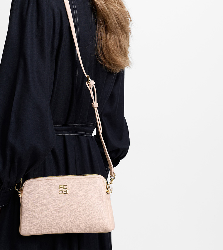 MILA Logo Detail Crossbody Bag