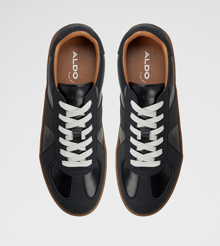 FENDER Solid Lace-Up Sneakers