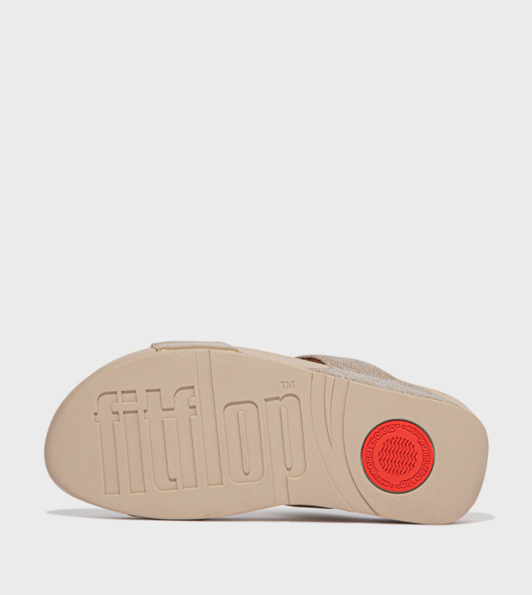 LULU GLITZ Embellished Comfort Sandals