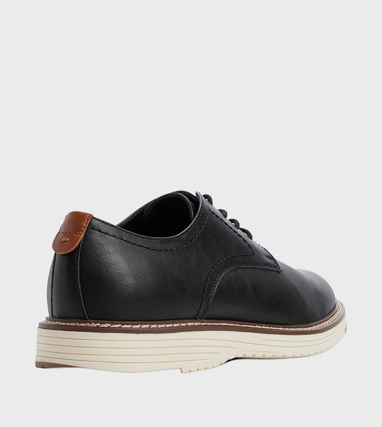 FLEXWELL Round Toe Lace Up Casual Shoes