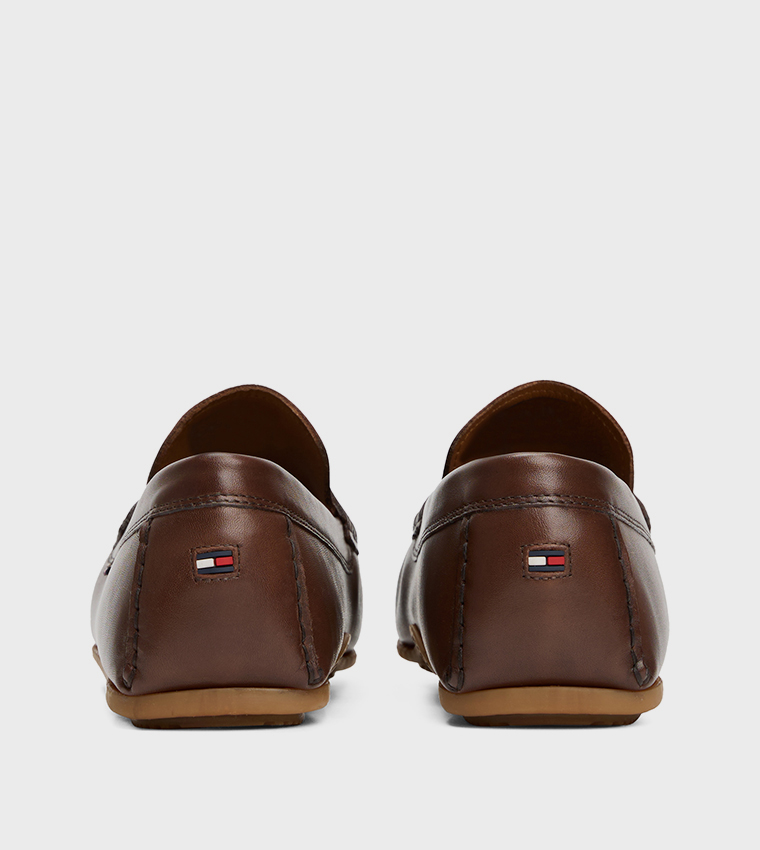 Solid Ruched Mocassins