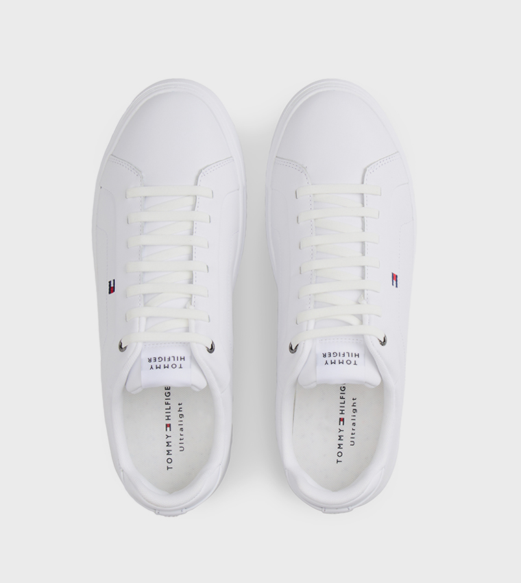 ICON Logo Detail Lace-Up Sneakers