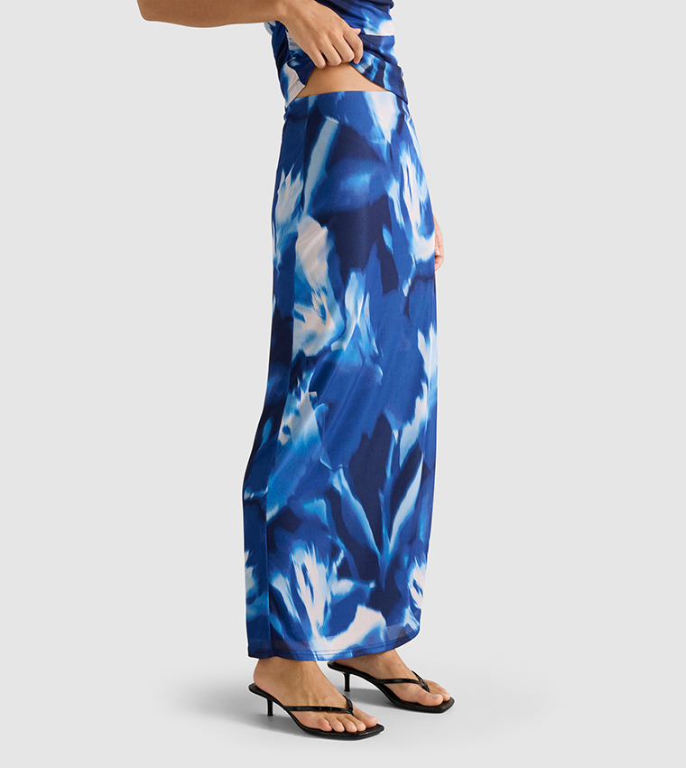 FN MIA High Waist Mesh Maxi Skirt
