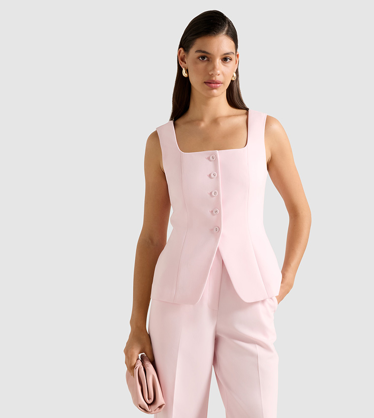 HAISLEY Square Neck Waistcoat