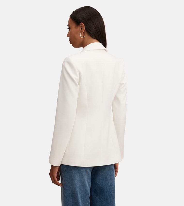 TRIXIE Gold Button Blazer