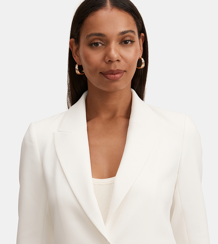 TRIXIE Gold Button Blazer