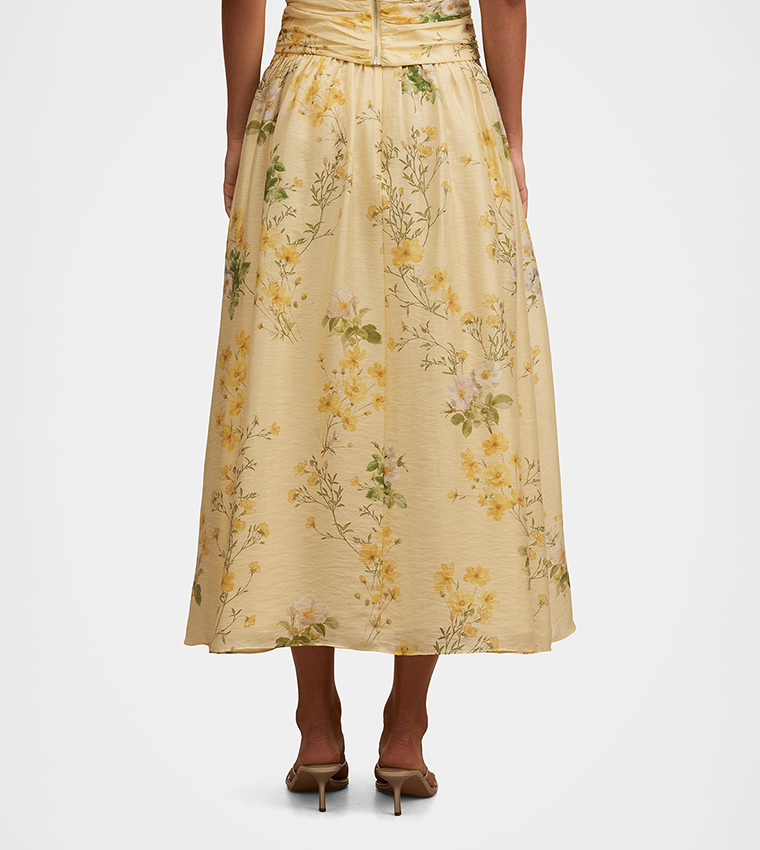 FN PALMER Pleated Maxi Skirt