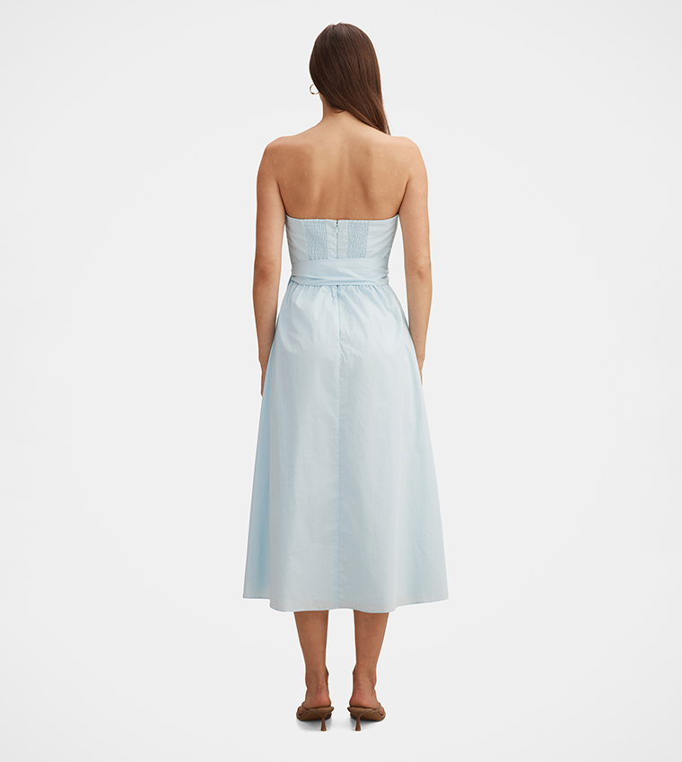 فوريفر نيو  فساتين ميدي  - أزرق Midi Dresses