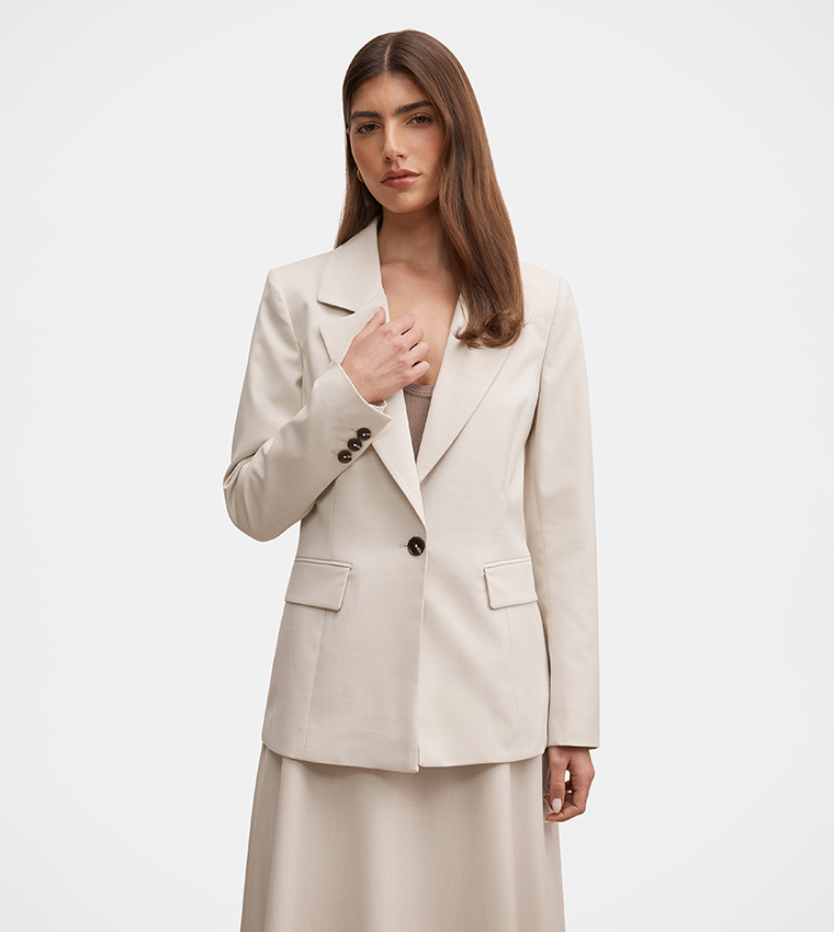 Forever New  Blazers - Beige Blazers