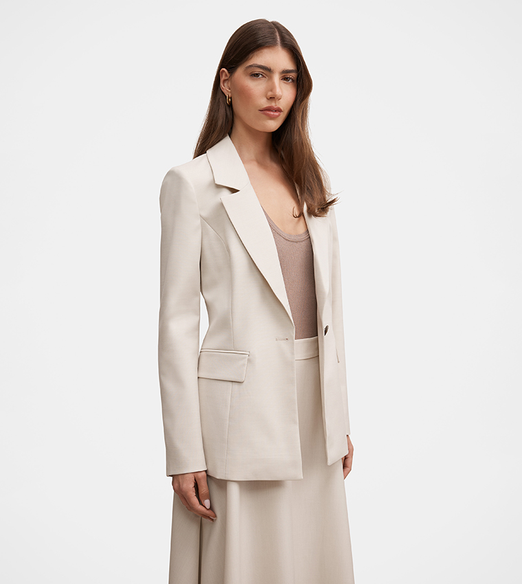 Forever New  Blazers - Beige Blazers