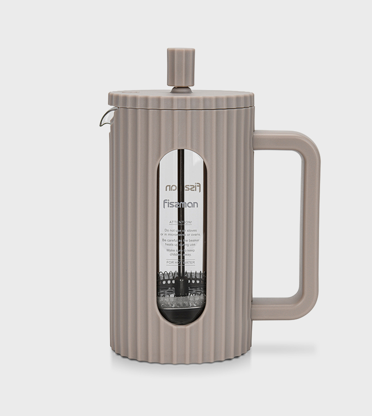 French Press Coffee Maker, 600ml (Borosilicate Glass)