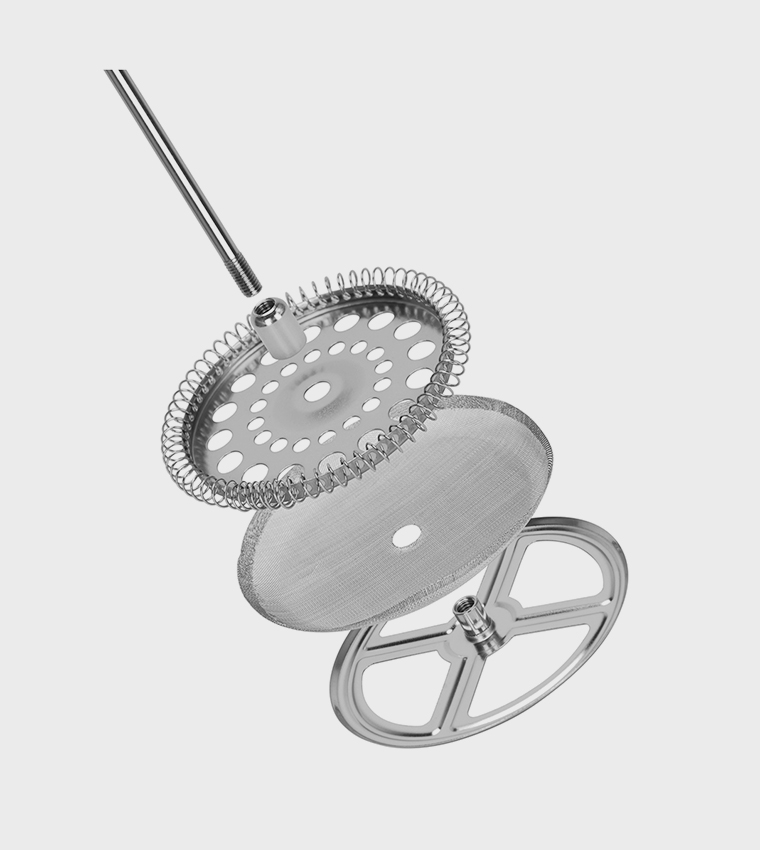 French Press Coffee Maker, 600ml (Borosilicate Glass)