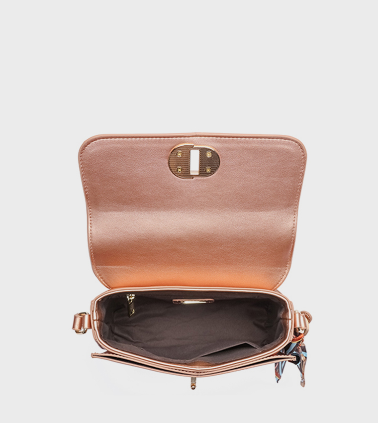 Textured Shoulder Bag