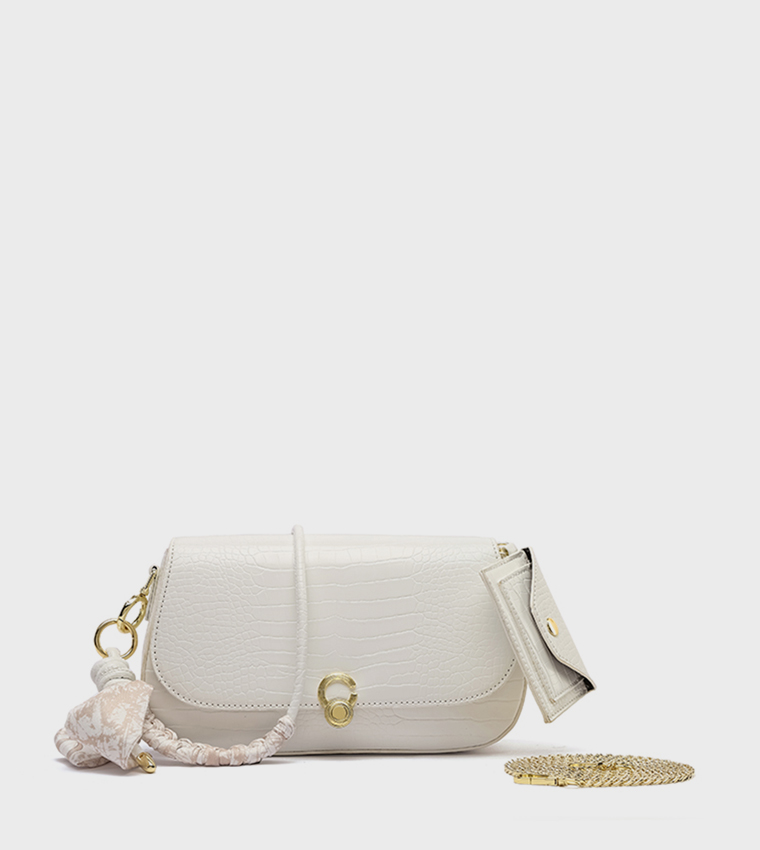 Textured Shoulder Bag