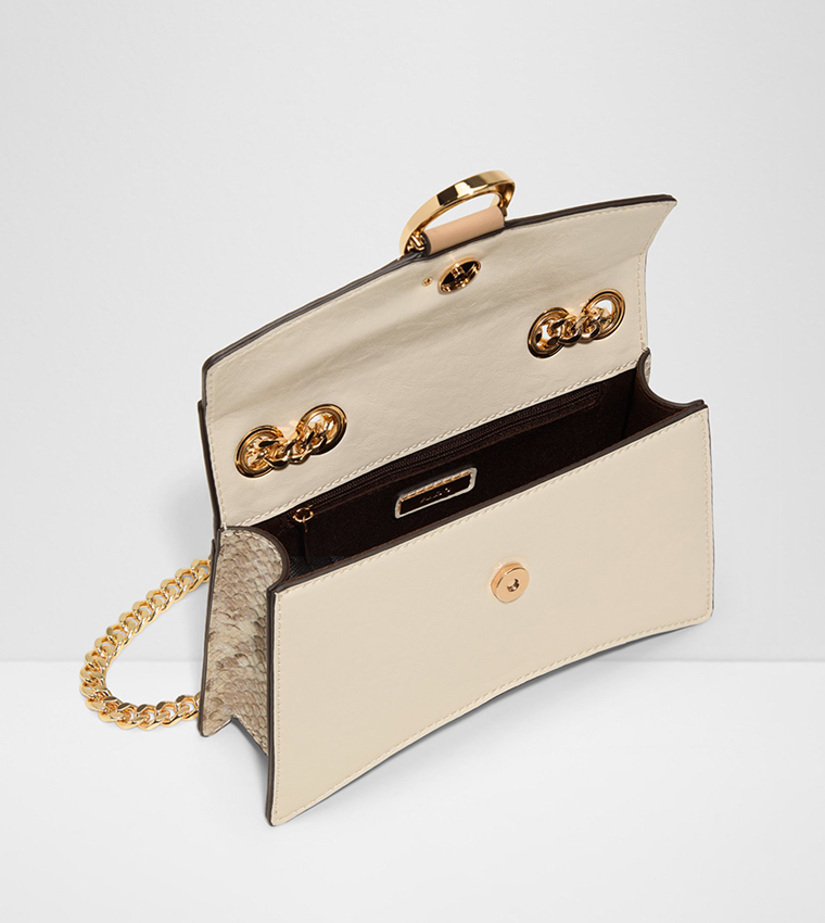 FORTUNA Snake Print Crossbody Bag