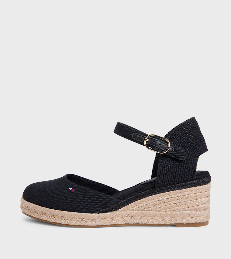 Ankle Strap Espadrille Wedge Sandals