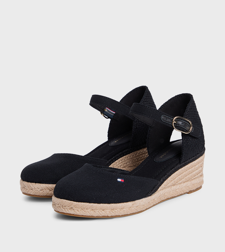 Ankle Strap Espadrille Wedge Sandals