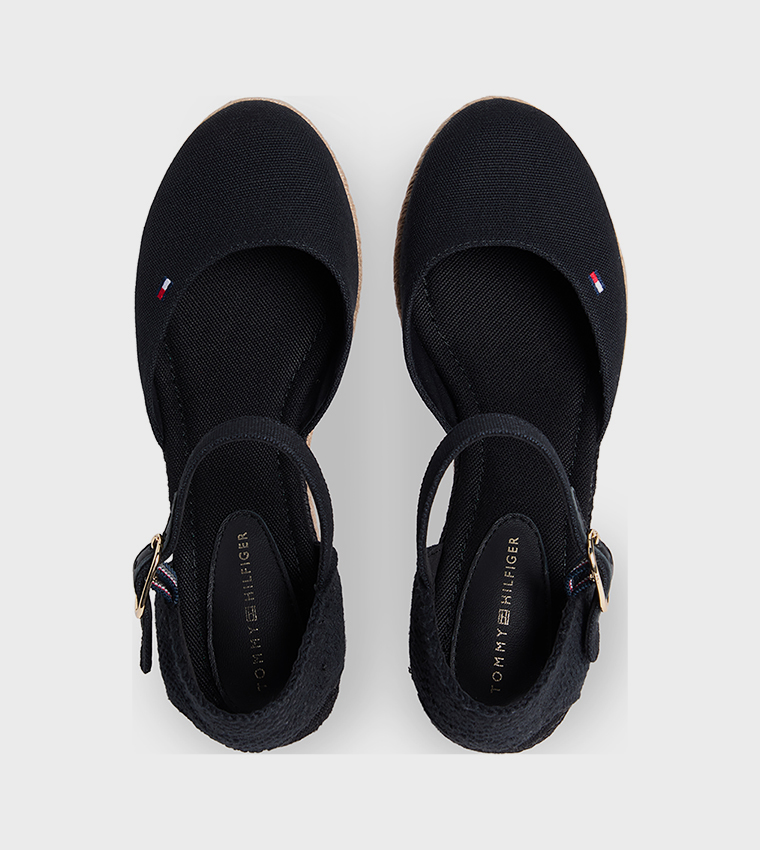 Ankle Strap Espadrille Wedge Sandals