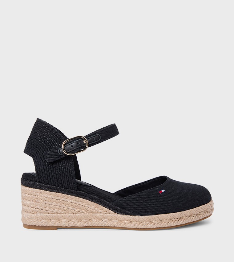 Ankle Strap Espadrille Wedge Sandals