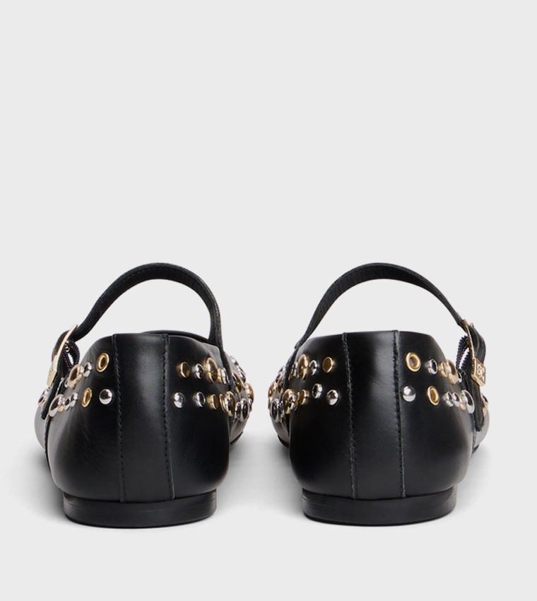 Studded Mary Jane Shoes