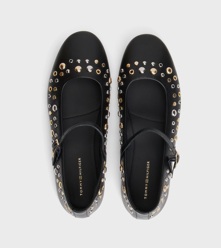 Studded Mary Jane Shoes