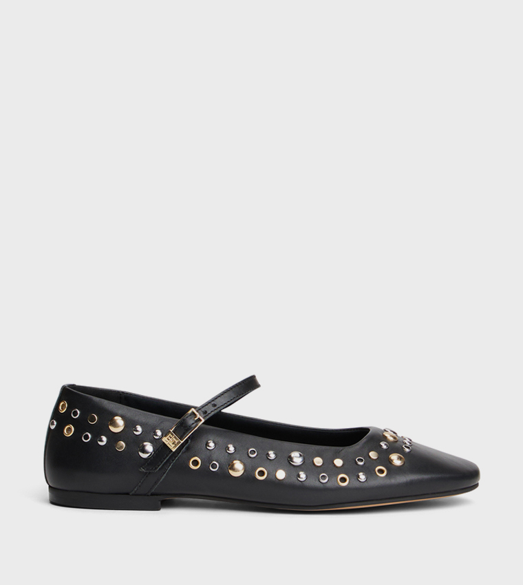 Studded Mary Jane Shoes
