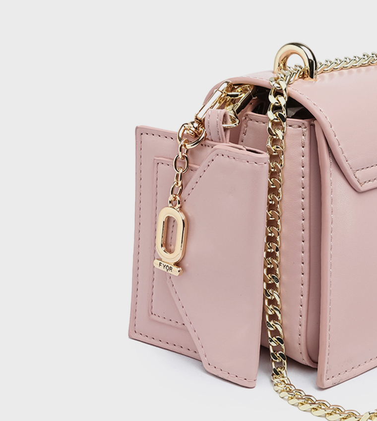 Logo Detail Convertible Crossbody Bag