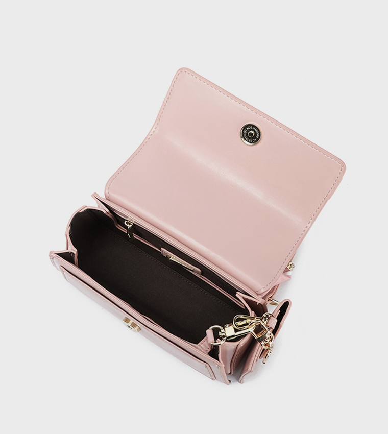 Logo Detail Convertible Crossbody Bag