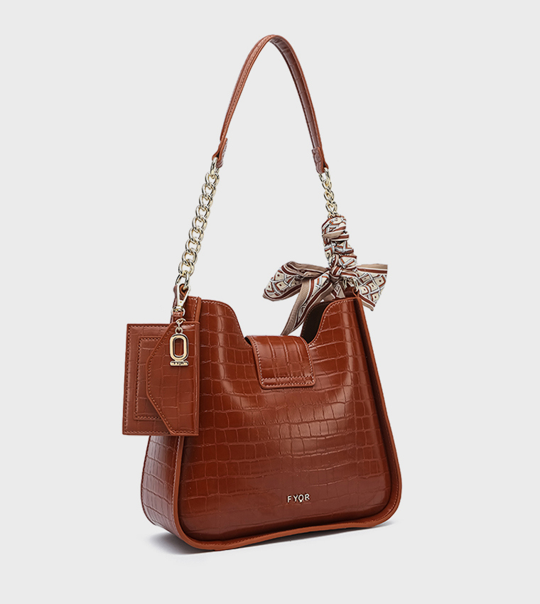 Fyor  Shoulder Bags - Tan Shoulder bags