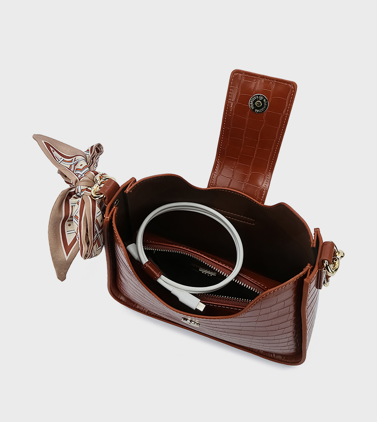 Fyor  Shoulder Bags - Tan Shoulder bags