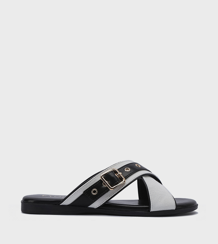 Fyor  Flat Sandals - White Flat Sandals