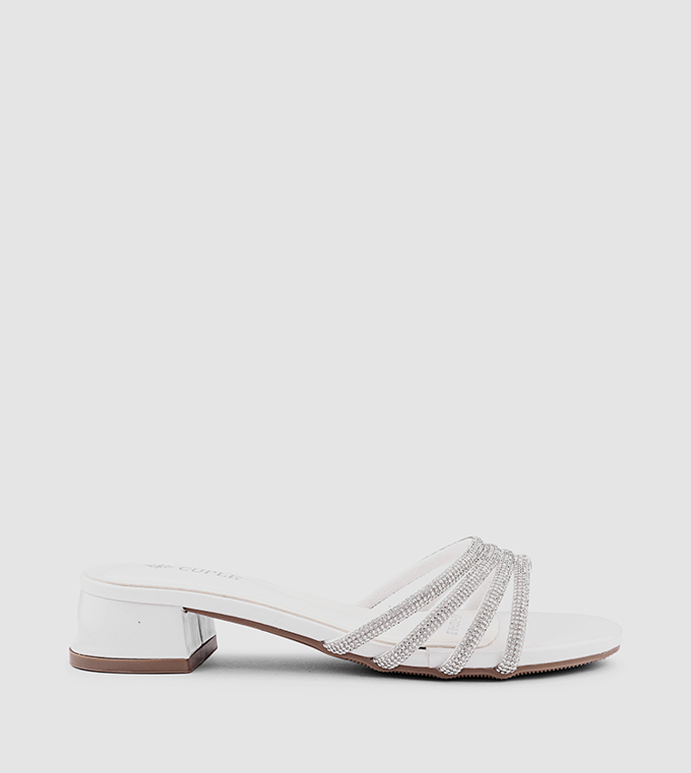 Embellished Strappy Heeled Sandals