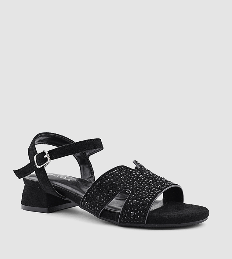 Embellished Heeled Sandals