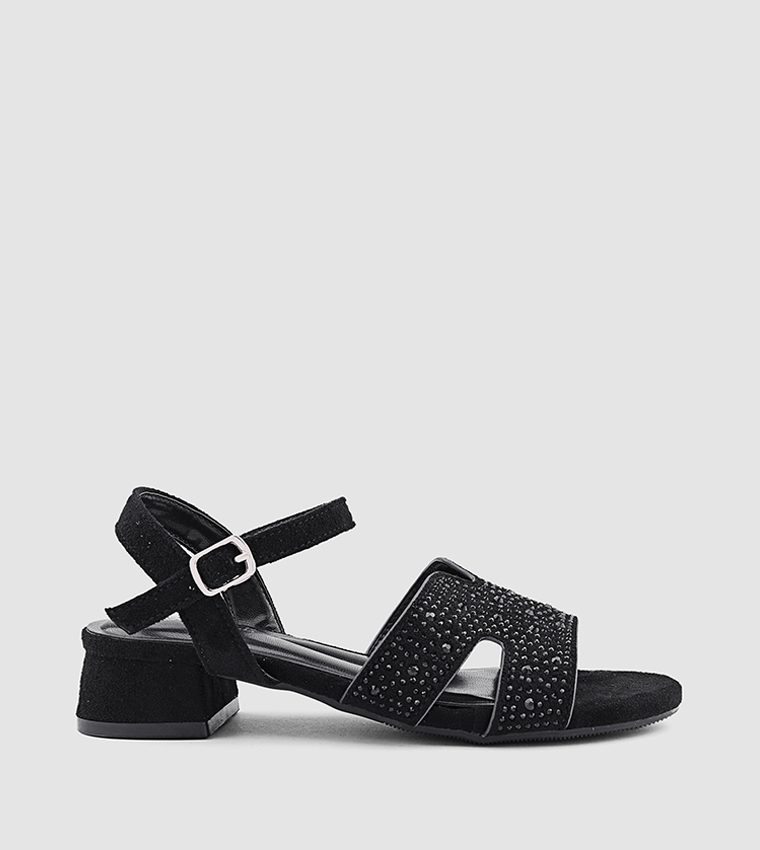 Embellished Heeled Sandals