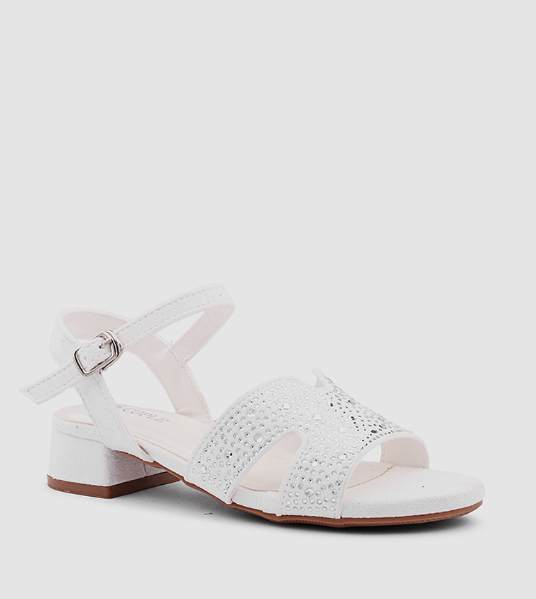 Embellished Heeled Sandals